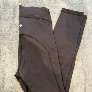 Lululemon Fast and Free High-Rise Tight 25" - Black - Size 2